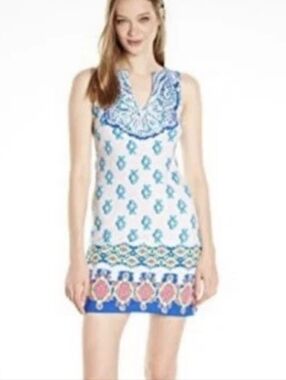 Lilly Pulitzer Harper Shift Dress To The Sea Turtle Engineered